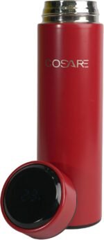 500ml Water Bottle with Temperature Display – Stainless Steel Vacuum Insulated Flask – Smart Hot and Cold Bottle for Office, Gym & Travel – Leak Proof BPA-Free Reusable Bottle - Image 3