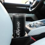 Katherine Name Personalized Coffee Pun Travel Mug Stainless Steel Insulated Tumbler - Image 6