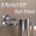 Heavy Mug 18LB 10 oz - Stainless Steel Cup | Durable Weightlifting Plate Design | Gym, Workout, and Coffee Enthusiast Gift | BPA-Free Sports Bottle - Image 3