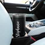 Stephanie Personalized Name Travel Mug Stainless Steel Insulated Tumbler - Image 6