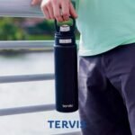 Tervis Christmas Holiday Season Tree Star Triple Walled Insulated Tumbler Travel Cup Keeps Drinks Cold, 24oz Wide Mouth Bottle, Stainless Steel - Image 8