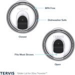 Tervis Traveler Skeleton Dance Made in USA Double Walled Insulated Tumbler Travel Cup Keeps Drinks Cold & Hot, 20oz, Stainless Steel - Image 5