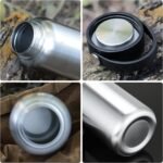 1050ml Stainless Steel Water Bottle Leak Proof Sports Bottle with 750ml Hanging Pot for Outdoor Camping Hiking,Sport Bottle - Image 7