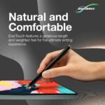 BoxWave Stylus Pen Compatible with ZMHQLPDZ Smart Water Bottle (Insulated Bottles) - EverTouch Capacitive Stylus, Fiber Tip Capacitive Stylus Pen - Jet Black - Image 5