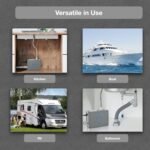 VP4 UV-C LED Ultraviolet Water Filter Purifier, Reduce up to 99.99% of Contaminants at Flow Rate 1.0GPM, Smart On/Off Switch, 12V DC for RV Boats Off-Grid Livings, Mercury Free - Image 7