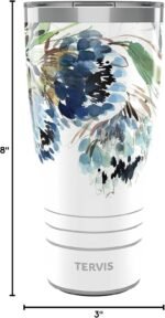 Tervis Traveler Kelly Ventura Protea Triple Walled Insulated Tumbler Travel Cup Keeps Drinks Cold & Hot, 30oz, Stainless Steel - Image 6