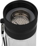 Glass Tea Infuser Bottle, 500ml Double Layer Glass Tea Bottle 16oz Portable Glass Water Bottle Travel Mug with Strainer for Loose Leaf Tea - Image 5