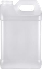 Plastic Jug 1 Gallon, F-Style Storage Containers, HDPE, 2 Pack - Image 3