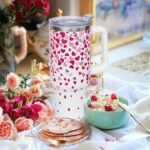 40 oz Valentines Tumbler with Handle and Straw, Stainless Steel Insulated Heart Tumbler 40 oz, Reusable tumbler with Leak Proof Lid, Valentines Gifts for Her - Image 4