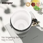 24 oz Stainless Steel Tumbler with Lid and Straw, Insulated Water Bottle Leak Proof for Hot and Cold, Portable Travel Coffee Mug, Reusable Coffee Cup for Women, Matte Black - Image 5