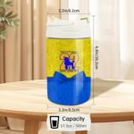 Sorority 1922 Gift for Women SGRHO Paraphernalia 17.5oz (500ml) Stainless Steel Insulated Water Bottle with Silicone Straw and Carry Handle Portable Thermal Mug (Bottle-1922) - Image 3