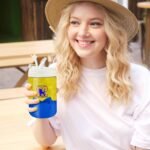 Sorority 1922 Gift for Women SGRHO Paraphernalia 17.5oz (500ml) Stainless Steel Insulated Water Bottle with Silicone Straw and Carry Handle Portable Thermal Mug (Bottle-1922) - Image 6