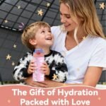 12oz Girl Water Bottle with Straw Lid & Handle - Unicorn Leak Proof Water Bottles Kids, Double-Wall Stainless Steel Pop-top Lid Pink Kids Insulated Bottles for School, Gift Cup for Kid - Image 7