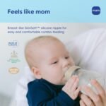MAM Premium Glass Baby Bottles, Easy Switch Between Breast and Bottle, Feel Good Medium Flow, Newborn Essentials Must Have, 2+ Months, BPA Free, 9oz, Girl, 3 Pack - Image 3