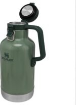 Stanley Classic Easy-Pour Growler 64 oz | Keeps Beer Cold or Coffee Hot | Leakproof Steel Lined Lid and Easy to Carry Handle | Insulated Stainless Steel | BPA-Free | Green - Image 4