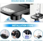 5 Gallon Drinking Water Dispenser Pump, Automatic Electric Drinking Water Bottle Pump for 1-5 Gallon Water Jugs, Gift for Christmas, New Year - Image 6