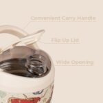 HydroJug 24 oz New Stainless Steel Shaker – Insulated, Leakproof, BPA-Free with Silent Mixing Grate – No Clumps, No Noise – Premium Shaker for Fitness, Sports & Everyday Use, Rodeo - Image 4