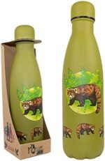 NatureVac - Red Panda from Deluxebase. Stainless Steel Thermal Insulated 17oz Water Bottle. Resuable and Leakproof Vacuum Flask for Gym, Travel, Sports, School. - Image 3