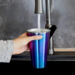 MEWAY 16 Pack 24oz Stainless Steel Pint Cup,Healthy Unbreakable and Stackable,Metal Drinking Glasses，Beer Glasses（Rainbow） - Image 4