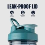 BlenderBottle Shaker Bottle Pro Series Perfect for Protein Shakes and Pre Workout, 28-Ounce, Cerulean Blue - Image 3
