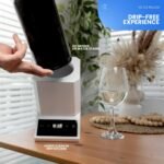 Electric Wine Chiller | Single Bottle Portable Wine Cooler with LED Touch Display & Adjustable Temperature | Sleek Iceless Wine Chilling for Modern Kitchens - Image 4