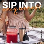 NORDAY | Tumbler with Lid and Straw - Bloom 20oz - Rose Gold Leopard Insulated Tumbler - Stainless Steel Tumblers - Double Wall Coffee Mug - Keeps Temperature for 24hr - 2 Anti Spill Lids and 2 Straws - Image 4