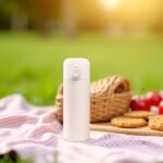 YINJAM Travel Mug Reusable Coffee Cup Insulated Water Bottle Thermal Mug Stainless Steel Leakproof Flask Tumbler for Hot Cold Drinks (White, 15 Oz) - Image 6