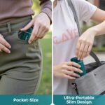 【Upgraded】Exllena Small Insulated Water Bottle 8 oz/250ml– Mini Insulated Water Bottle for Hot & Cold Drinks, Perfect Small Flask for Travel, Purse...(Lake Blue) - Image 7