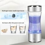 SOONHUA Hydrogen Water Bottle, Portable Glass Hydrogen Rich Water Bottle Generator with Nasal Tube for Home, Travel, Office - Image 4