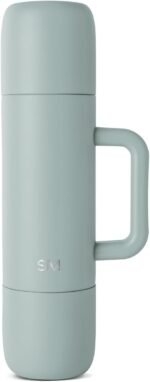 Simple Modern 36oz Insulated Hot Beverage Bottle with 2 Mugs | Travel Coffee Thermos for Hot Drinks | Twist and Pour Top | Commute, Travel, and Picnic Friendly | Roam Collection | Sea Glass Sage - Image 3
