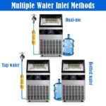 Ice Maker Machine for Countertop Nugget Portable Ice Cube Maker Machine Self-Cleaning Low Noise LED Display - Perfect for Water Bottles Mixed Drinks (C 78 ice Tray) (C 44 ice Tray) - Image 4