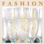 6 Sheets UV DTF Cup Wrap Letters for Bridesmaid Gifts Custom Transfer Letter Stickers Waterproof Vinyl Name Decal for Glass Cup Tumbler DIY Wedding Bridal Shower Bachelorette(Gold) - Image 4