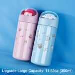 Anime Water Bottle Cute Water Bottle Stainless Steel Vacuum Insulated Coffee Mug Coffee Travel Mug for Hot Drinks - Image 3
