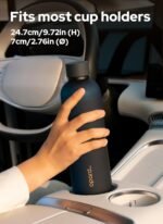 Opard Slim Water Bottle 27oz, Dishwasher Safe Plastic Water Bottle BPA-Free, Leakproof Screw Top, Midnight Blue, Reusable for Travel School Sport Gym Hiking - Image 6