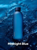 Opard Slim Water Bottle 27oz, Dishwasher Safe Plastic Water Bottle BPA-Free, Leakproof Screw Top, Midnight Blue, Reusable for Travel School Sport Gym Hiking - Image 9