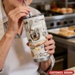 Love Baking - Personalized Baking Tumbler Custom Name Baker Coffee Mug Pastry Chef Gift Baking Enthusiast Travel Cup Insulated Tumbler For Mom Kitchen Decor Birthday Present For Her - Image 5