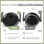 WATERSY 1 Gallon Water Bottle Insulated(Cold for 48 Hrs),BPA Free&Leak Proof,128oz Stainless Steel Water Jug,Big thermo,Large Water Bottle with Handle for Gym,Hiking,Camping&Travel,Gradual Yellow - Image 4