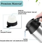 Car Electric Kettle, 750ml 12V Car Stainless Steel Cigarette Lighter Heating Kettle, Electric Travel Bottle, for Heating Water Coffee Milk Tea - Image 4