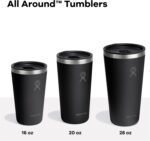 Hydro Flask All Around Tumbler Press-In Lid, Insulated Travel Mug, Stainless Steel Coffee Cup 16 Oz Harbor Blue - Image 5