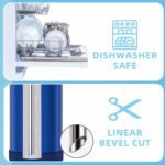 Replacement Metal Straws for THERMOS FUNtainer 12 Ounce Insulated Kids Water Bottle, Reusable Stainless Steel Straws, Compatible with THERMOS FUNTAINER 12OZ(4 Pcs + 2 Pcs Cleaning Brush) - Image 5