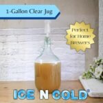 1 Gallon (128 oz) Clear Glass Jug With 38mm Cap | FAST SAME DAY SHIPPING - Image 3