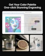 xTool F2 Ultra Single 60W MOPA Fiber Laser Engraver, 100+ Color Metal Engraving, Dual 48MP Cameras, Auto Streamline, 15,000mm/s Ultra-Fast, AI Powered 3D Laser Engraving Machine - Image 4