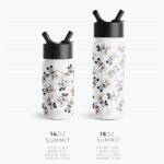 Simple Modern Kids Summit Water Bottle with Straw Lid | Disney Wish 18oz Stainless Steel Cup Insulated Tumbler for Girls, School | Asha's Adventure - Image 5
