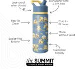 Simple Modern Kids Summit Water Bottle with Straw Lid | Despicable Me Minions 18oz Stainless Steel Cup Insulated Tumbler for Girls, Boys, School | Minions Unite - Image 3