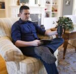 MIRA 20 oz Insulated Travel Mug - Stainless Steel Coffee Cup with Spill-Proof Flip Lid & Handle - Hot/Cold Car Tumbler - White - Image 8