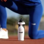 Capelli Sport Sports Water Bottle, Plastic Squeeze Water Bottle with Easy Open Nozzle and Grip Panels, White - Image 5