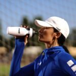 Capelli Sport Sports Water Bottle, Plastic Squeeze Water Bottle with Easy Open Nozzle and Grip Panels, White - Image 6