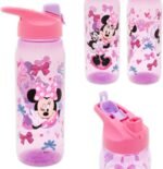 Disney Minnie Mouse Water Bottle Bundle School Supplies Set with 20 Oz Drinking Cup, Stickers, More | Minnie Mouse Reusable Water Bottle Set - Image 3