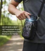 Magnetic Gym Bag for Men & Women - Water Bottle Holder, Crossbody Strap, Touchscreen Pocket & Creative Storage - Perfect for Gym, Running, Travel & Fitness Essentials - Image 4