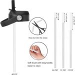 Straw lid for Hydroflask Wide Mouth Water bottle,Flex Straw Lid compatible with Hydro Flask 12 16 18 20 32 40 64 oz,Sports Straw Cap Flip Top Lid Water Bottle Lid Accessories… - Image 4